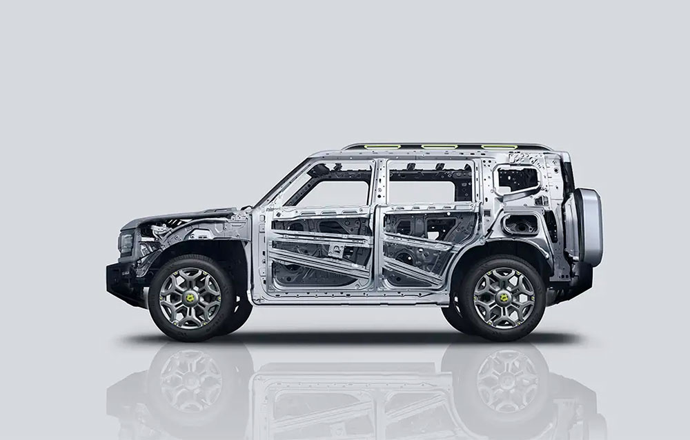 Jetour T2 PHEV carrosería